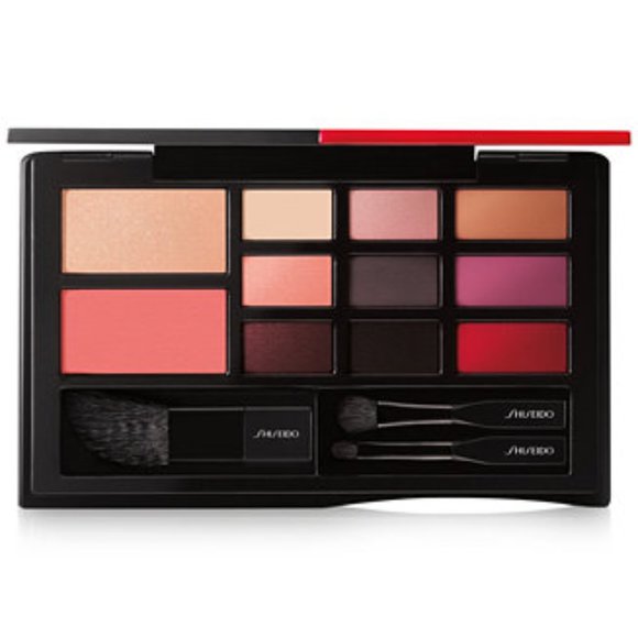 SHISEIDO Light As Air Eye, Cheek Lip Palette NEW Powder Brush Eye Shadow Powder